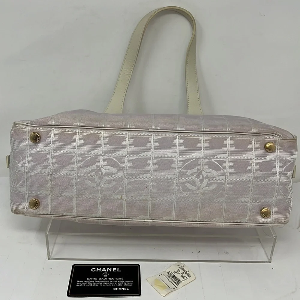 CHANEL Travel Ligne Bowler Bag